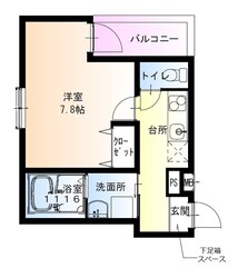 長原駅 徒歩2分 1階の物件間取画像